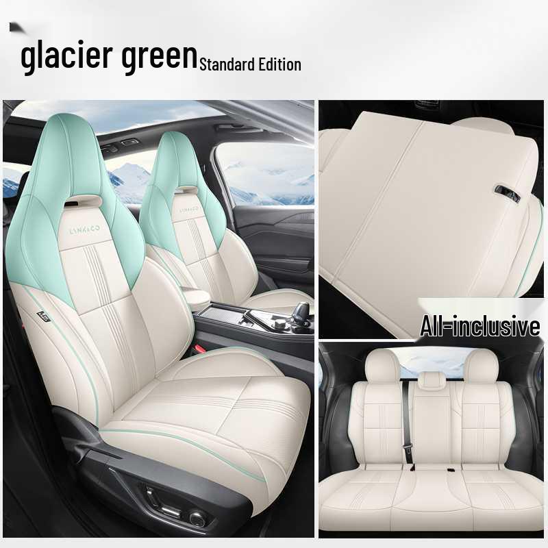 Lynk & Co 03 Leather Car Seat Cushions (23-26), All-Season, Fully Wrapped, Vehicle-Specific Seat Covers