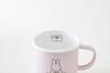 Fuji Emalj Miffy Pastellmugg, 8cm, Rosa, Gåva, Miffy Emalj