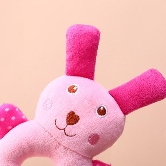 Peluche per animali domestici, cartone animato, coniglio, panda, anatra, giocattolo per la pulizia dei denti, giocattolo di peluche, giocattolo da masticare per cani, cucciolo