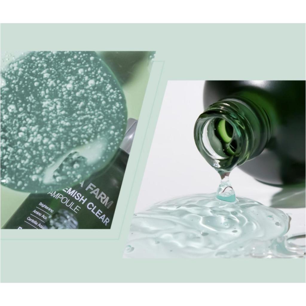 [Farmstay] Cica Farm Regenerating Solution Cream 50ml + Blemish Clear Ampoule 100ml