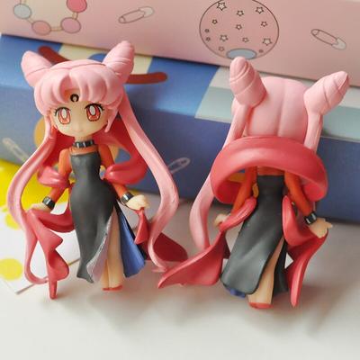 Sailor Moon Doll Keychain Dark Little Rabbit Hand-made Ornaments DIY Pendant Jewelry Mobile Phone Accessories