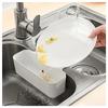 Kitchen Sink Drain Basket Leftover Soup Strainer Rack Fruit Vegetable Quick Drain Strainer Garbage Filter Kitchen Sink Organizer