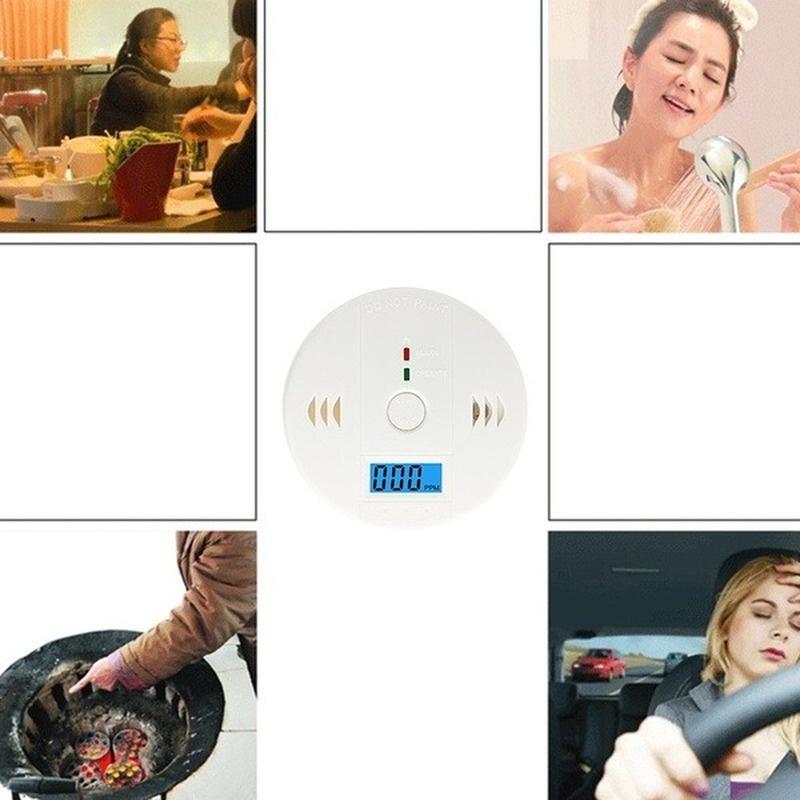 Neuer praktischer Haushalts-Innen-Kohlenmonoxid-Alarm Haushalts-Rauchmelder Kohlenmonoxid-Detektor