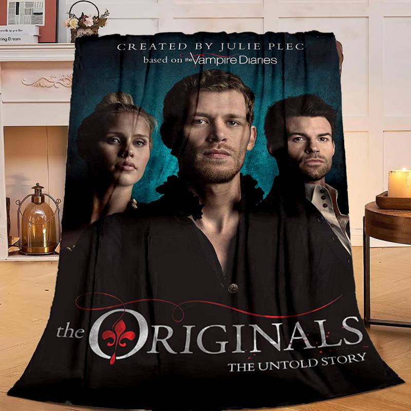 1 Stück Die Originals Serie Flanelldecke Geschenk, Geeignet für Männer und Frauen, Weich, Ideal für Betten und Sofa, Geburtstags- oder Weihnachtsgeschenk