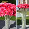 1 Pc Artificial Silk Gerbera Flower Wedding Party Bouquet Home Garden Decor Happy Living