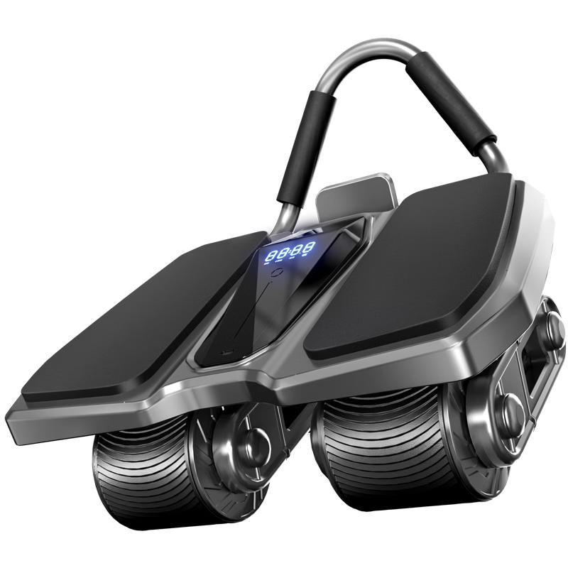 Peak Smart Automatic Rebound Ab Roller with Elbow Support One Size
