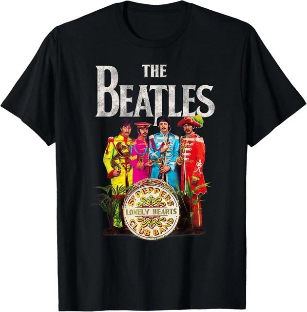The Beatles Sgt Pepper’s Lonely Hearts Club Band Graphic  Vintage Rock Unisex T-Shirt S