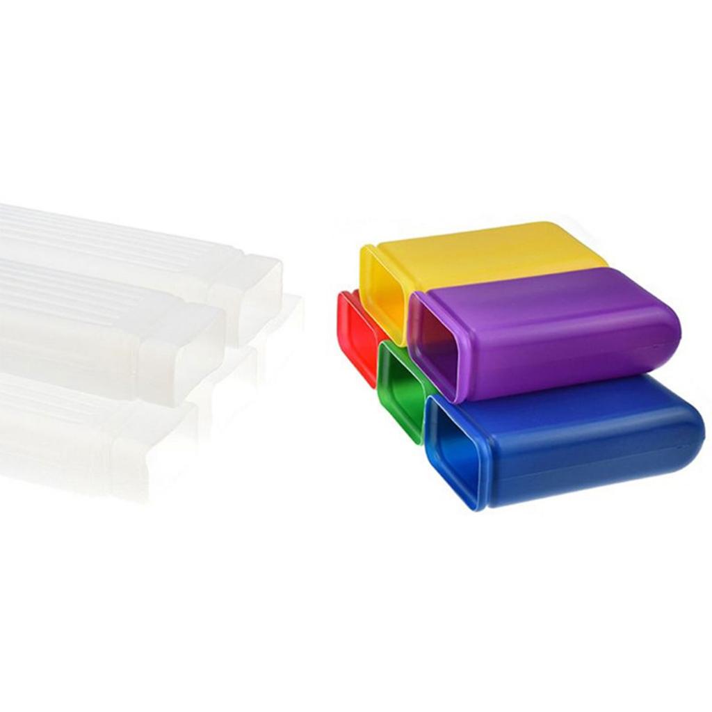 Sweater Needle Containers Stick Needle Storage Tube Transparent Knitting Needle Storage Box Portable Sweater Needle Case