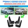 4 stücke Schmutzfänger Für BMW 3er E90 E91 Limousine Limousine Touring 2008 09 2010 2011 2012 Kotflügel Schmutzfänger Spritzschutz Vorne Hinten