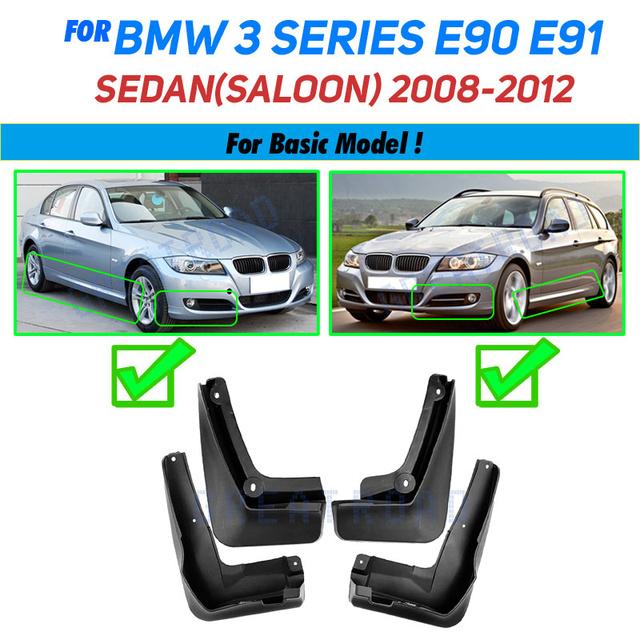 4 stücke Schmutzfänger Für BMW 3er E90 E91 Limousine Limousine Touring 2008 09 2010 2011 2012 Kotflügel Schmutzfänger Spritzschutz Vorne Hinten