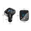 Fast Charger Adapter MP3 Modulator Player Bluetooth 5.0 FM Transmitter Car Player USB Car Charger