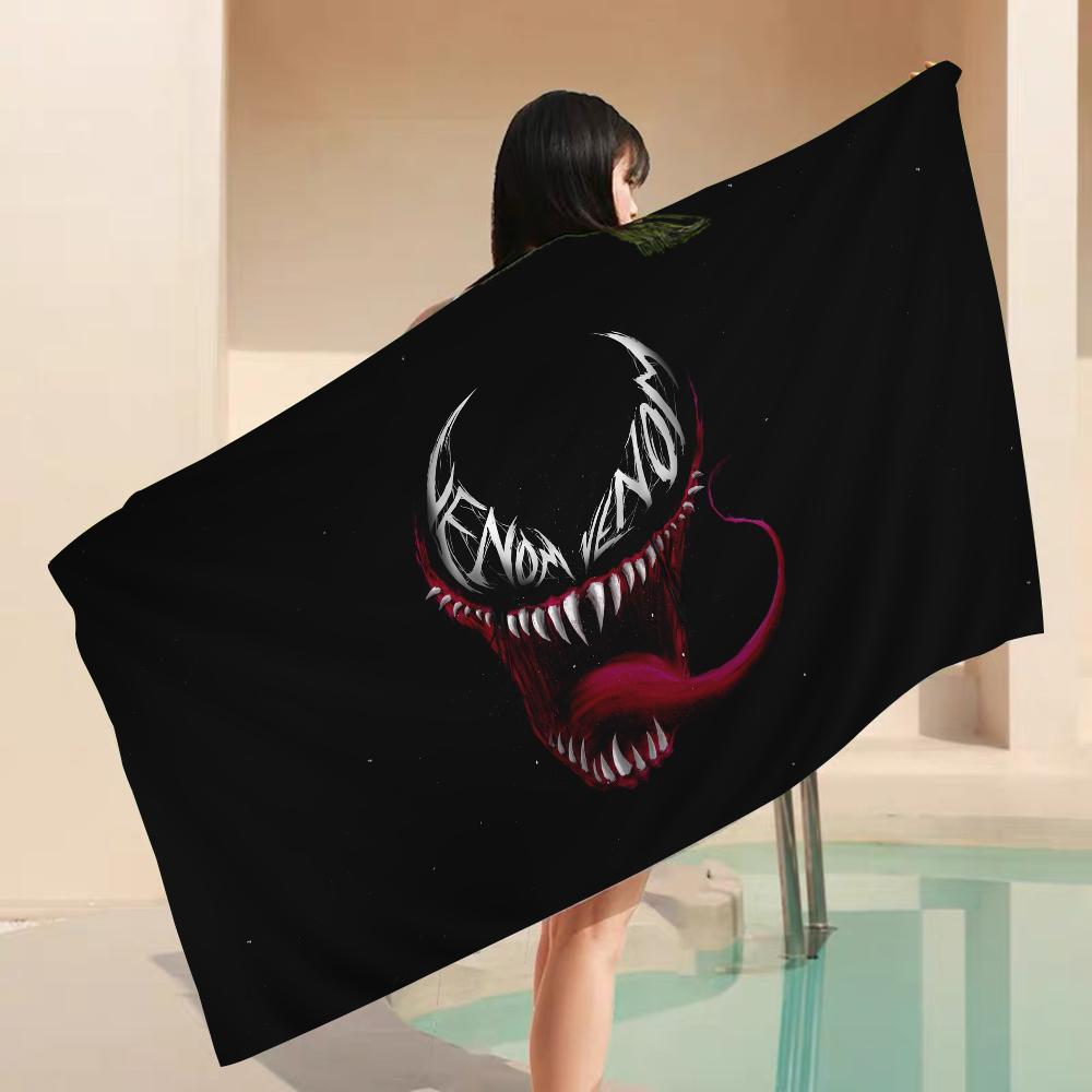 Venom Microfiber Beach Towel Absorbent Quick dry Soft Yoga Swimming Resort Mountain Climbing Towel