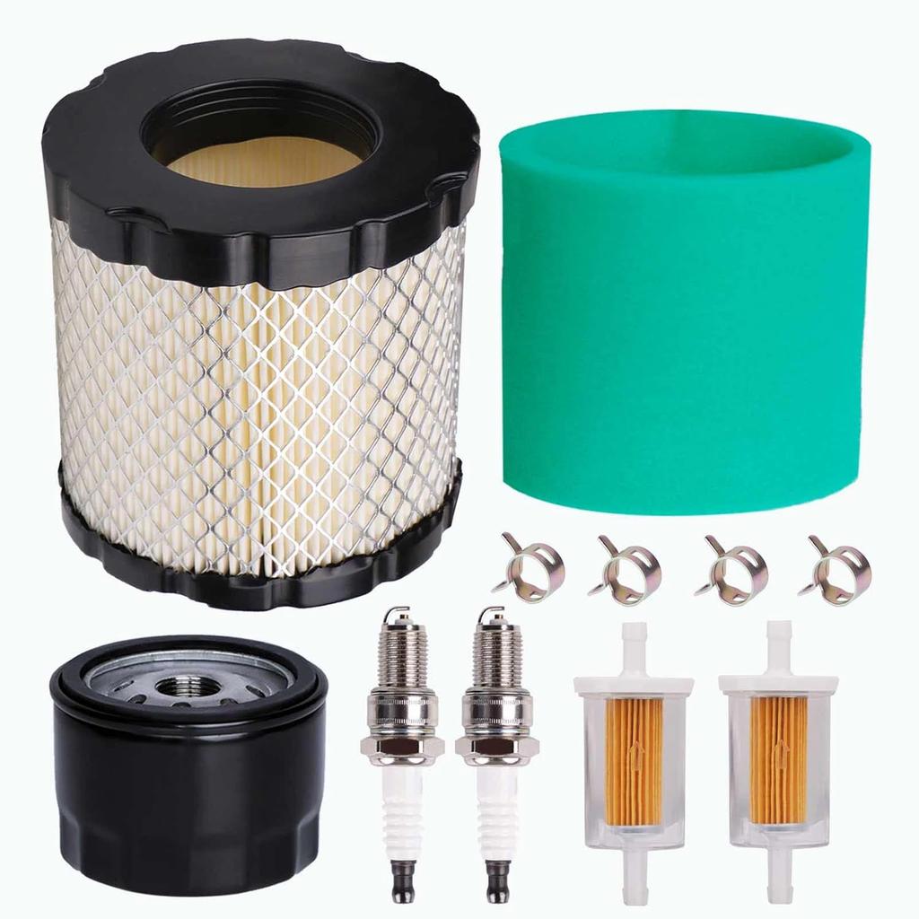MIU13120 Air Filter, for 798897 592496 794935 653412 Air Filter, Compatible with John Deere LG269 Lawn Mower Air Cleaner Maintenance Kit