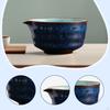 Ceramic Matcha Bowl Designed for Mixing, Featuring A Pouring Spout In Porcelain