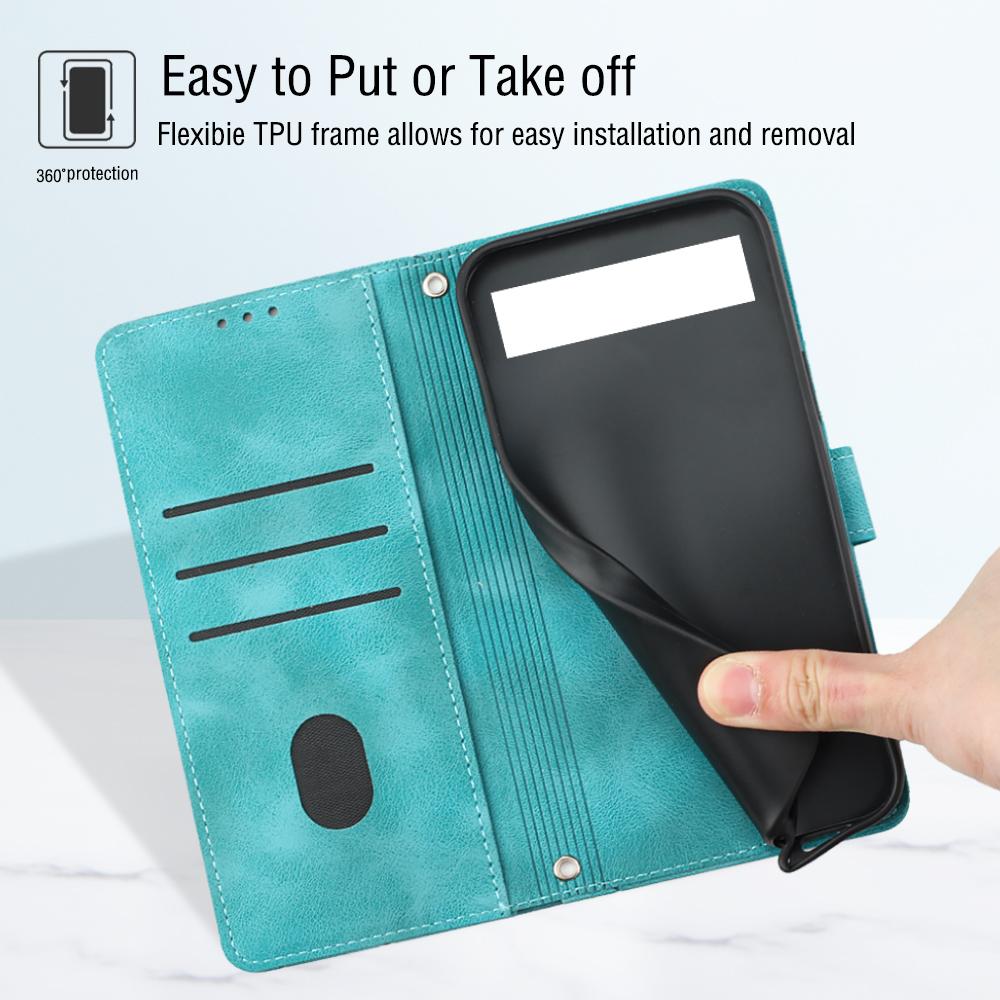 Crossbody Leather Wallet Cards Solt Case For Google Pixel 7A 7 Pro 8 8Pro 6 6A Long Lanyard Bag Book Phone Cover Fundas Coque