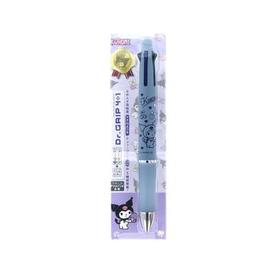 Papelaria Personagem Sanrio Grip para Caneta Caneta Presente Kuromi S4658019 Sun-Star Multifuncional Dr. 4+1