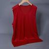 Men Vest Lightweight Quick-Drying Breathable Mesh Solid Color O-Neck Sleeveless Casual Tank Tops Exercise Fitness Camisole