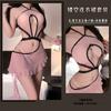 Original Erotic Underwear Women's Sexy Bared Cheongsam Pure Desire Dress Free of Temptation Mesh Set 0