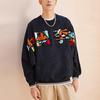 Li Ning Sweatshirts Men's Black Crew Neck Moderate Regular AWDRA23-4