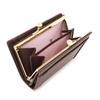 Lanvin Collection Leger Purse Bifold Wallet 65-6255 Mocha