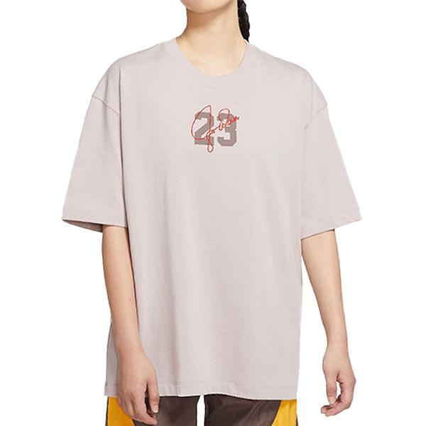 Jordan Drop Shoulder Sleeve T Shirt Women's Pink DM3245-286