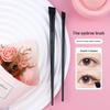 Ultrafeiner flacher abgeschrägter Eyeliner- und Augenbrauenpinsel - Professionelles Make-up-Werkzeug
