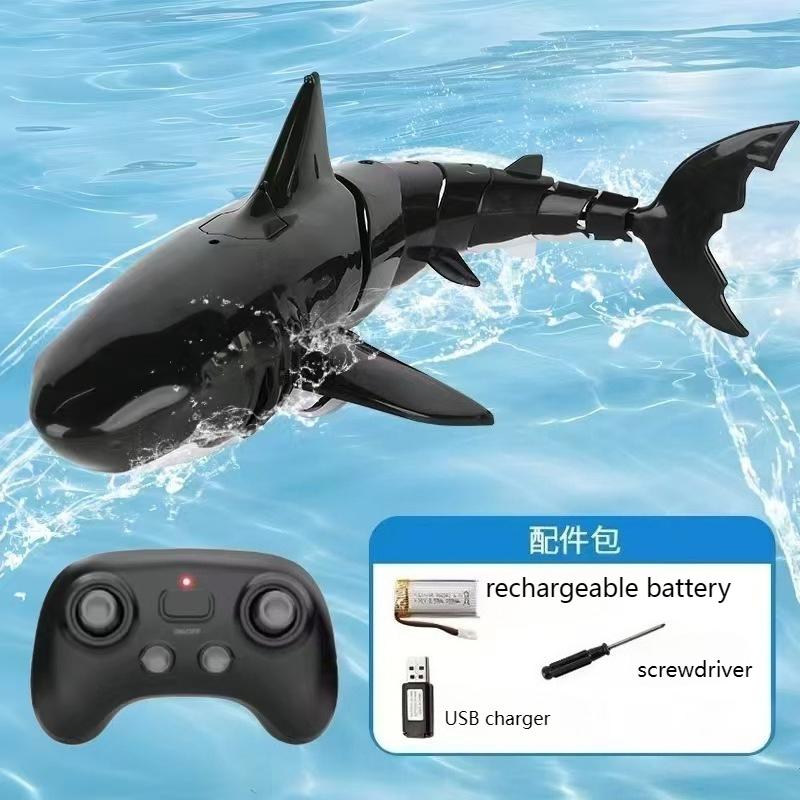 Intelligent Simulation Shark Swimming Remote Control Boat Waterproof Diving Robot Underwater Electric Remote Control Robot