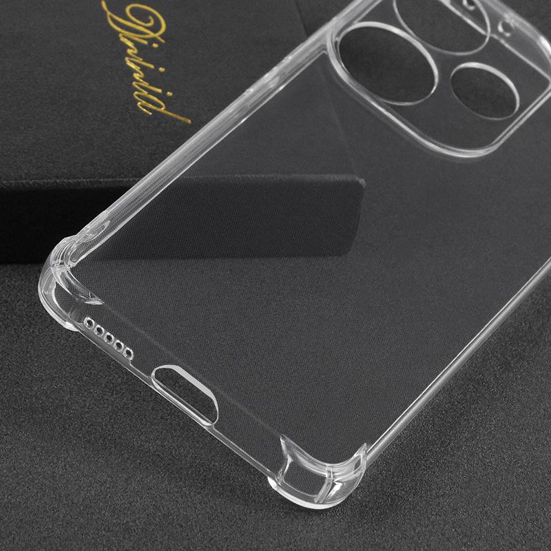Applicable To Redmi 13X 4G Overseas Version Four-corner Anti-drop Mobile Phone Case Redmi A5 4G NFC Transparent Tpu Soft Case