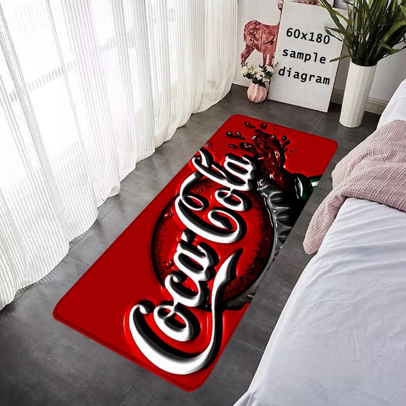 Floor Mat Non-slip Foot Rug for Entryway Cocas Hallway Carpet Colas Kitchen Water Adsorbed Rugs Fluffy Bedside Mats Home Decor