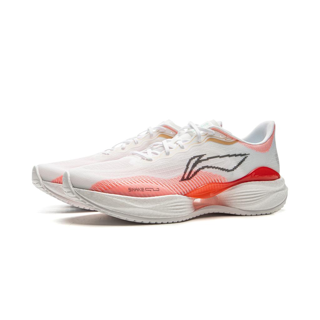 Li Ning Ultralett 22 CNY Slangens år Limited Edition Løpssko med lett demping Damesneakers Standard-Hvit ARBV002-32