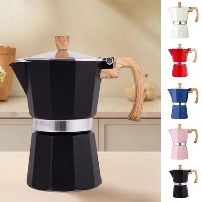 Moka konvička espresso kávovar Snadno se čistí Překapávač kávy na varné desce Hliníkový italský design