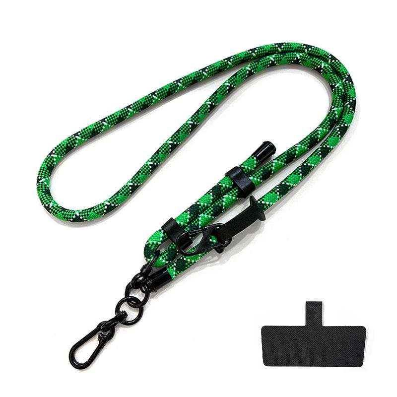 10MM Nastavitelný crossbody popruh na telefon a fotoaparát proti ztrátě s očkem a klipem