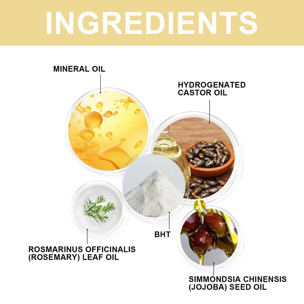 OUHOE Hair Care Essential Oil, Hair Nourishing, Supple and Shiny, Improving Hair Texture, Moisturizing Care Essential Oil