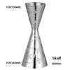 Double-Headed Indian Wine and Cocktail Jigger, 30/60 Oz Measuring Cup