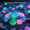 100-300pcs Luminous Stone Fluorescent Gravel Pebbles Aquarium Fish Tank Garden Decoration In The Dark Glowing Stones