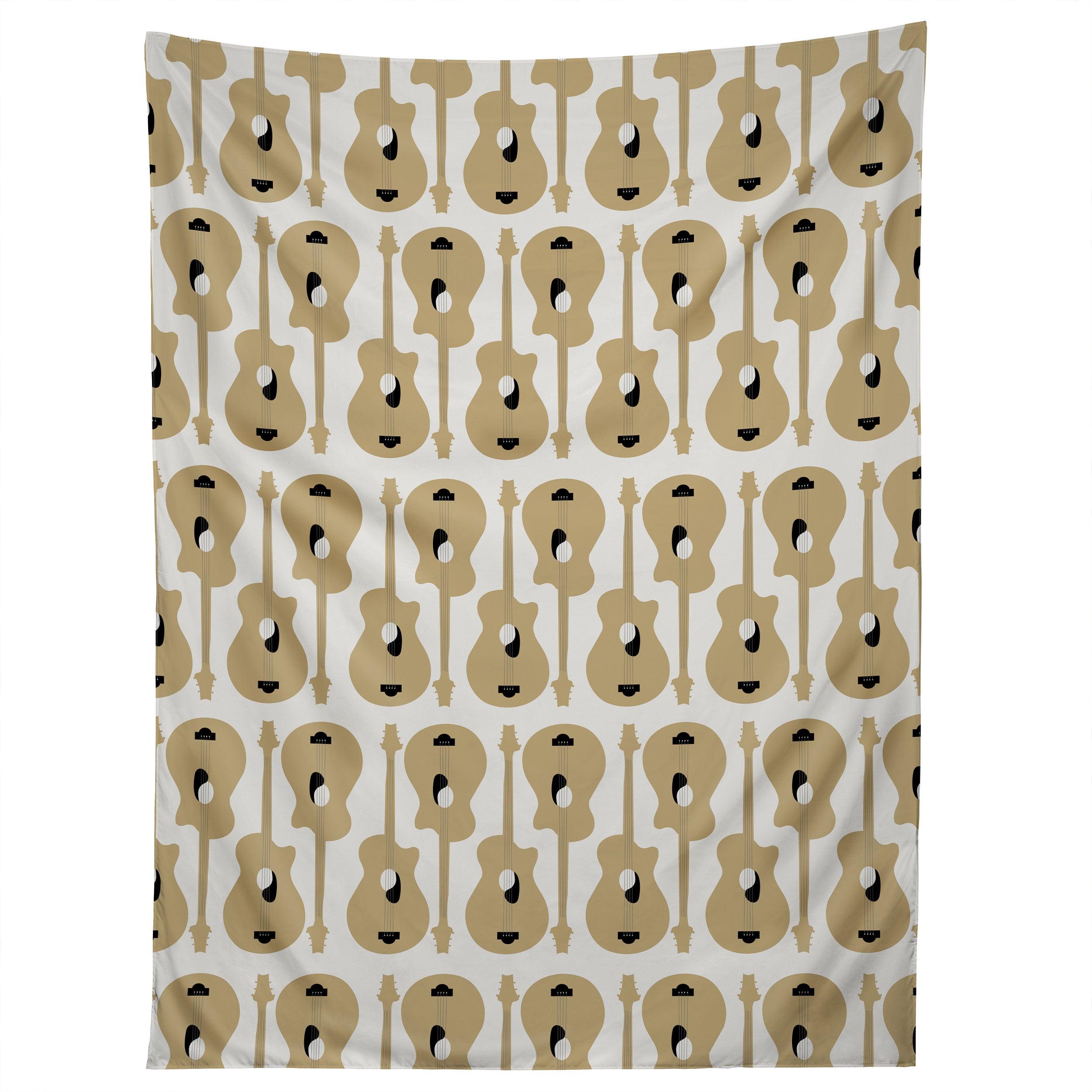 GUITAR PATTERN tapestry 75x100