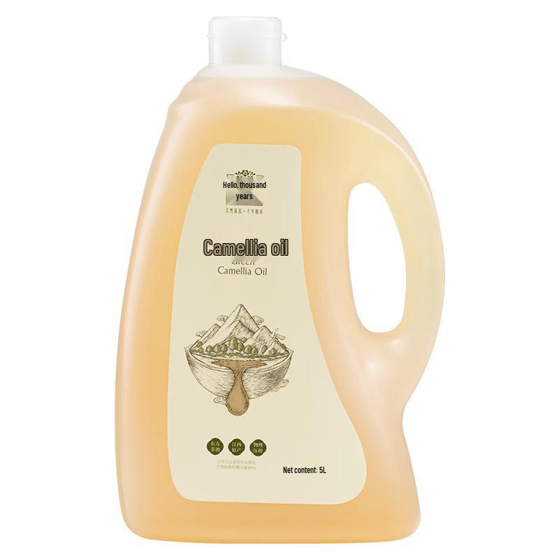 Qiansuihao First-Grade Pressed Camellia Oil 5L