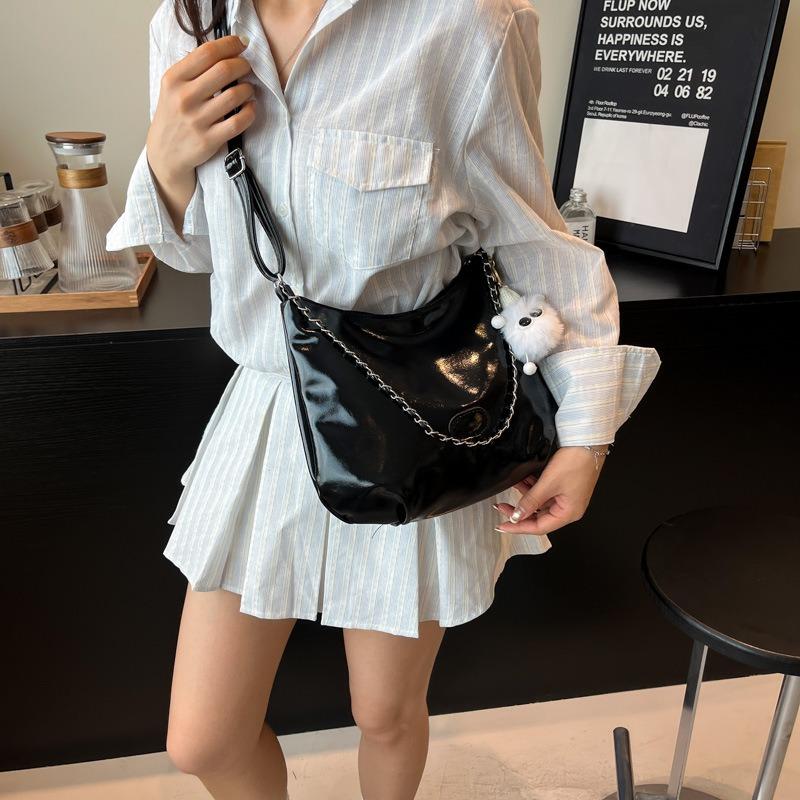 Student Class Large-capacity Bag Women's New Trendy Tote Bag Versatile Shoulder Messenger Bag Commuter Bag