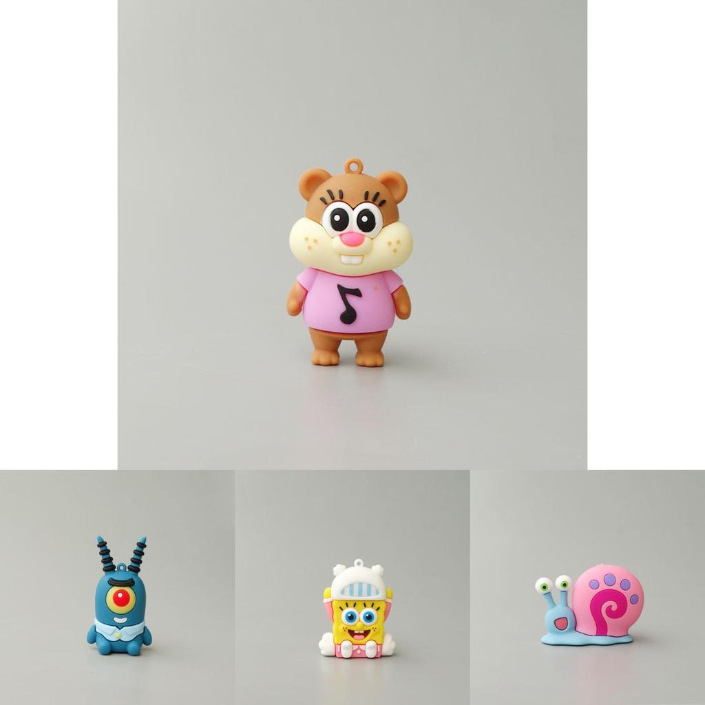Spongebob Schwammkopf Herr. Krabs Actionfigur Modell Mit Schlüsselanhänger Für Heimdekor Liebhaber