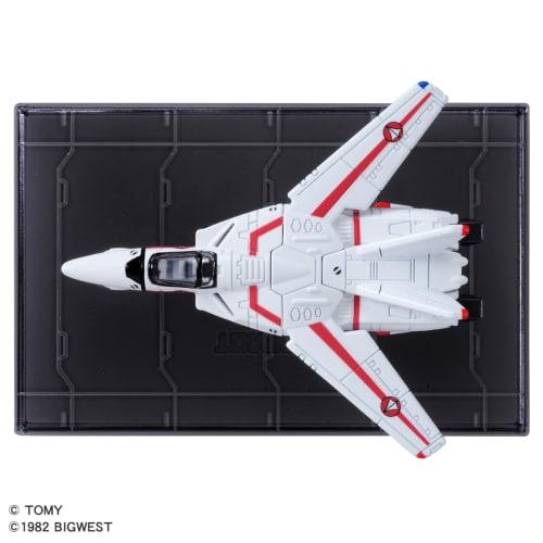 Takara Tomy Tomica Premium Unlimited The Super Dimension Fortress Macross VF-1J Valkyrie (Hikaru Ichijo Machine) Mini Car Toy Ages 6+