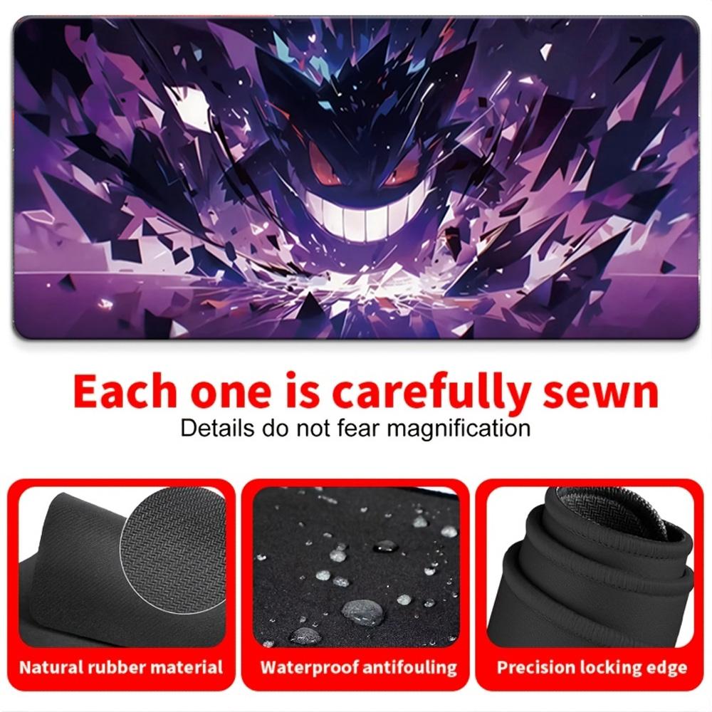 Pokemon Cynthia NonSlip Washable Gaming Desk Mat 30x80x0.2cm