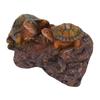 2 Tortoise Ornament Resin Tortoise Decoration Statue for Living Rooms Studies Offices
