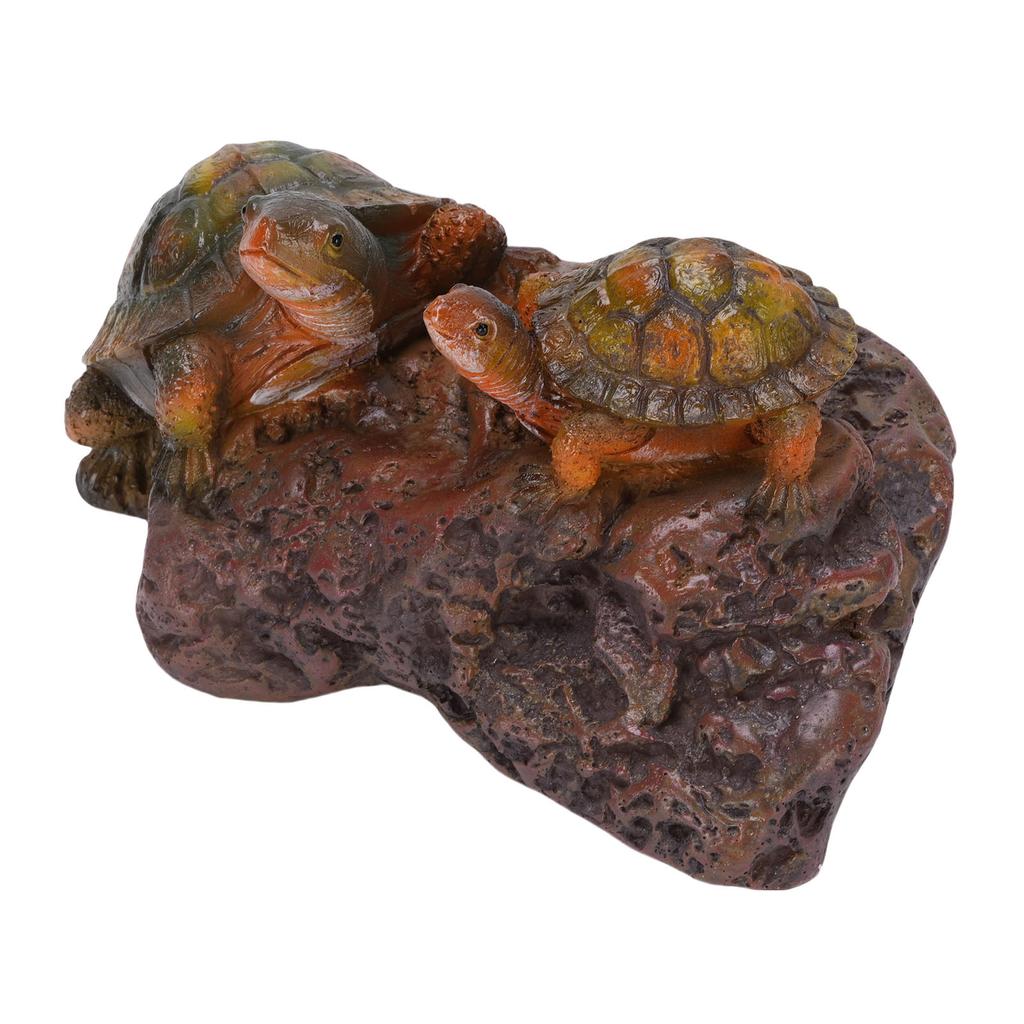 2 Tortoise Ornament Resin Tortoise Decoration Statue for Living Rooms Studies Offices