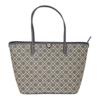 Tang Libaiqi T Monogram Double T Logo Logo Classic Print Zipper Closure Fabric Tote Bag Tote Bag Shopping Bag Handbag Shoulder 152301-405