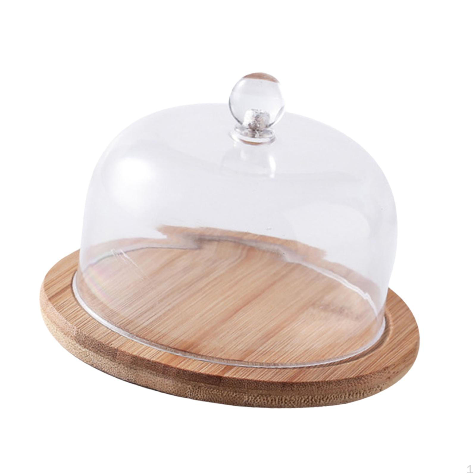 

Подставка для торта с купольной тарелкой, сервировочный поднос, демонстрация десертов на праздник