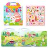 Children'S Early Childhood Education Focus Book Without Cutting Can Be Repeatedly Pasted With Do-It-Yourself Easter Bunny Jelly Sticker Book