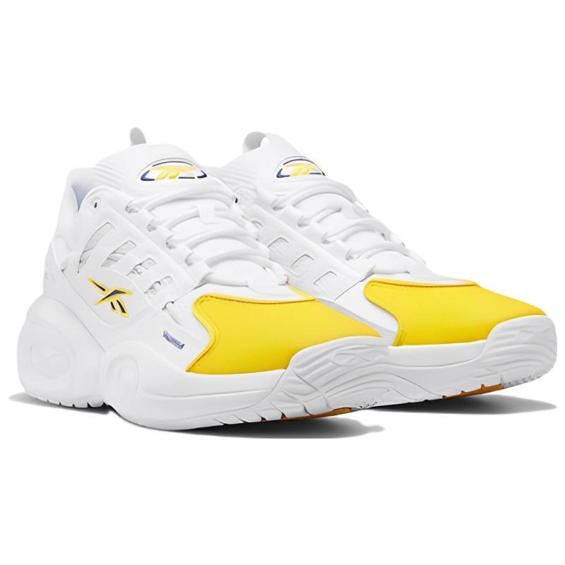 Reebok Solution Mid 'White Collegiate Gold' Sneakers HR0505