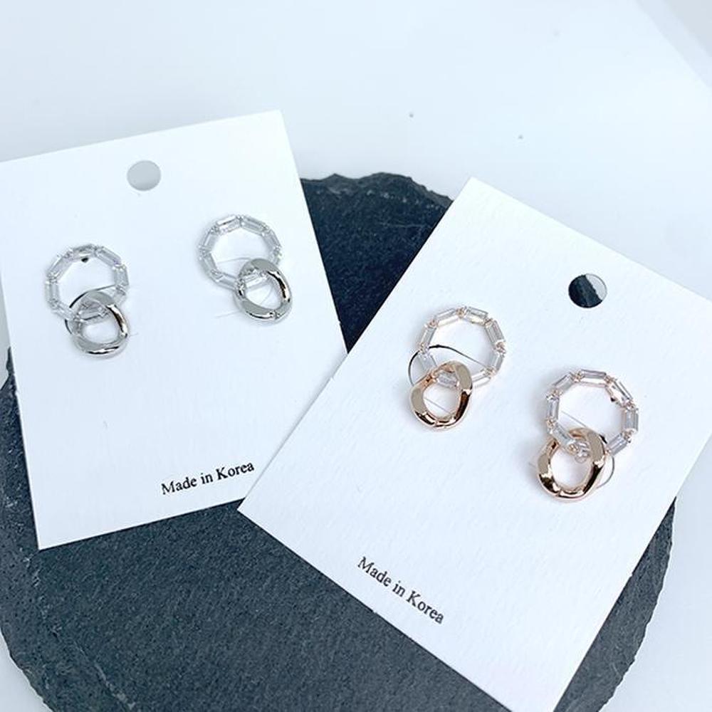 F House Chain Earrings (7031298)