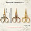 1PC,Vintage Embroidery Scissors Thread Cutting Needlework Stitch DIY Handmade Craft Art Home Sewing Room Supplies