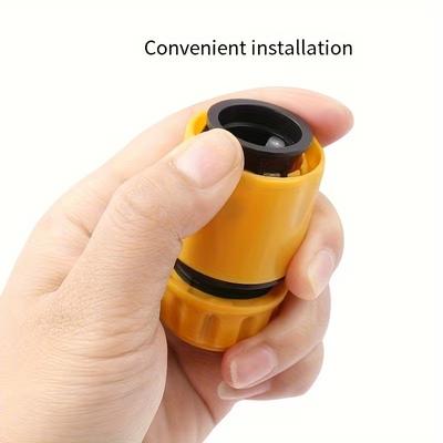 10pcs Hose Faucet Quick Connector 3/4 & 1/2 Inch Graden Hose Water Tap Threaded Connector Faucet Adapter For Garden Irrigation